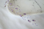 Lavender Crystal Hair Vine: Bridal Headpiece