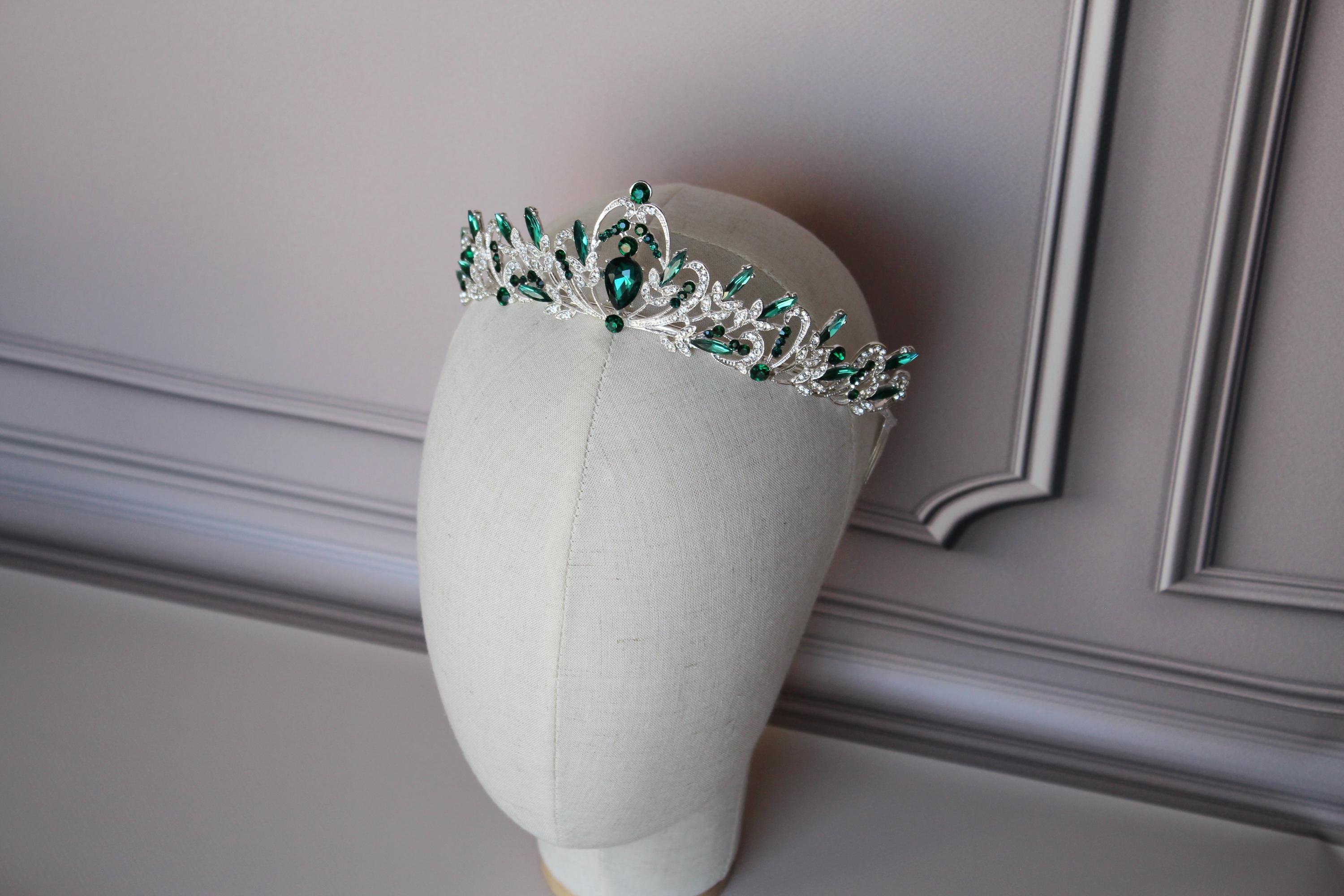 Emerald Green Tiara