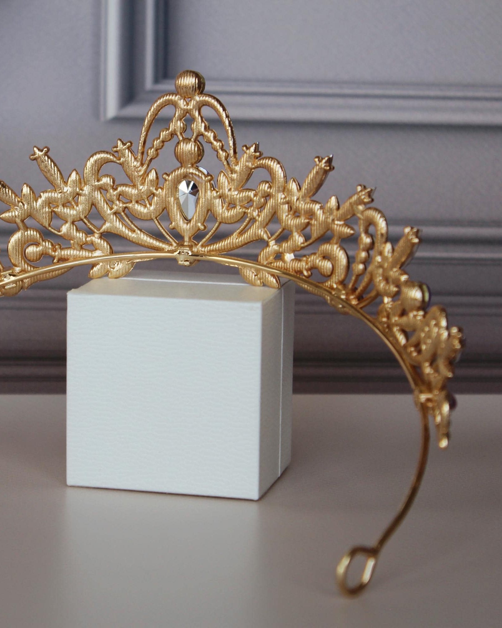 Purple Sofia tiara