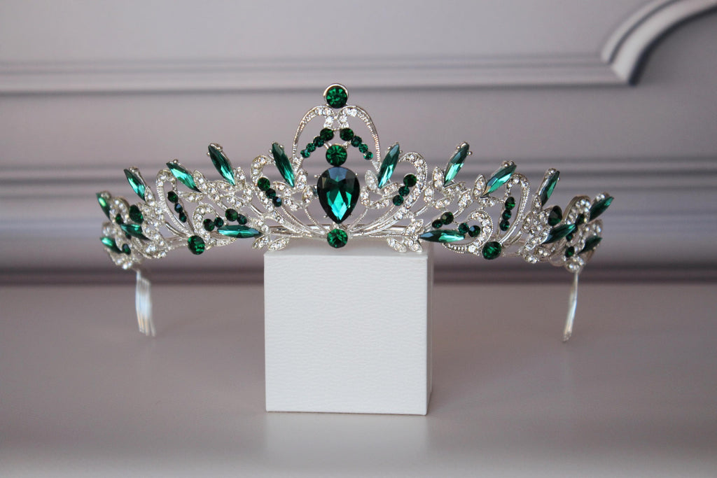 Emerald Green Tiara