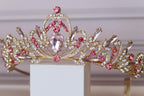 Pink Gold Rosalie Tiara