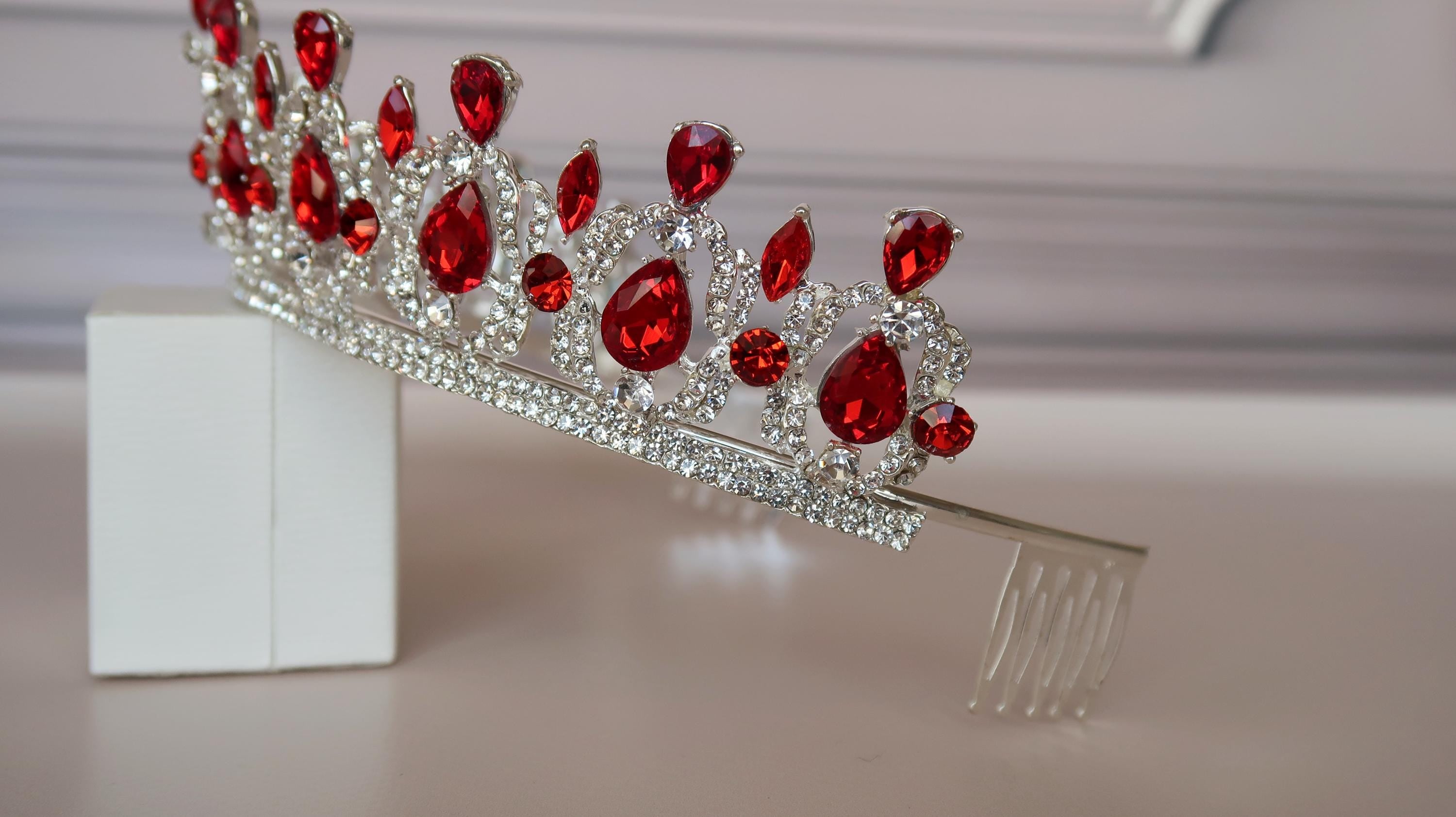 Red Crystal Headpiece, Princess tiara