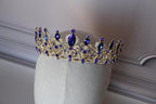 Royal blue sapphire tiara