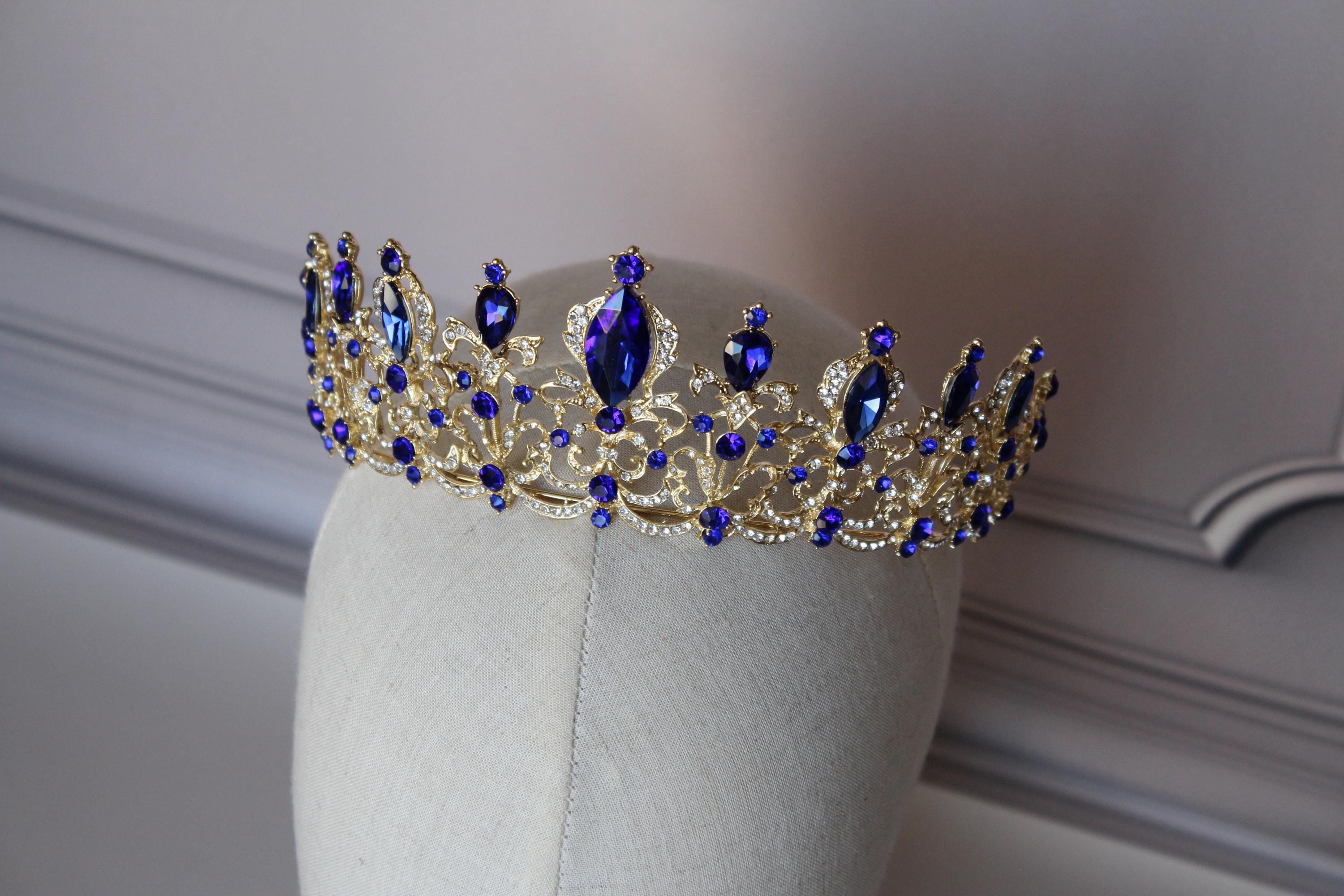Royal blue sapphire tiara