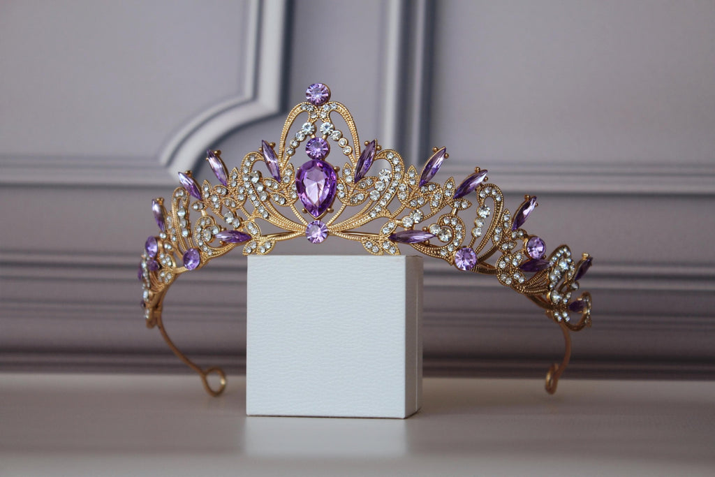 Purple Sofia tiara