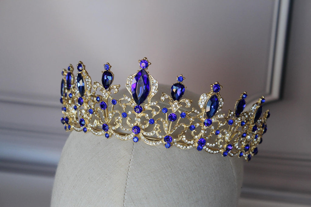 Royal blue sapphire tiara