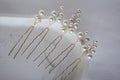 Gold Pearl Hair Pins: Bridal Wedding Hair Accessory