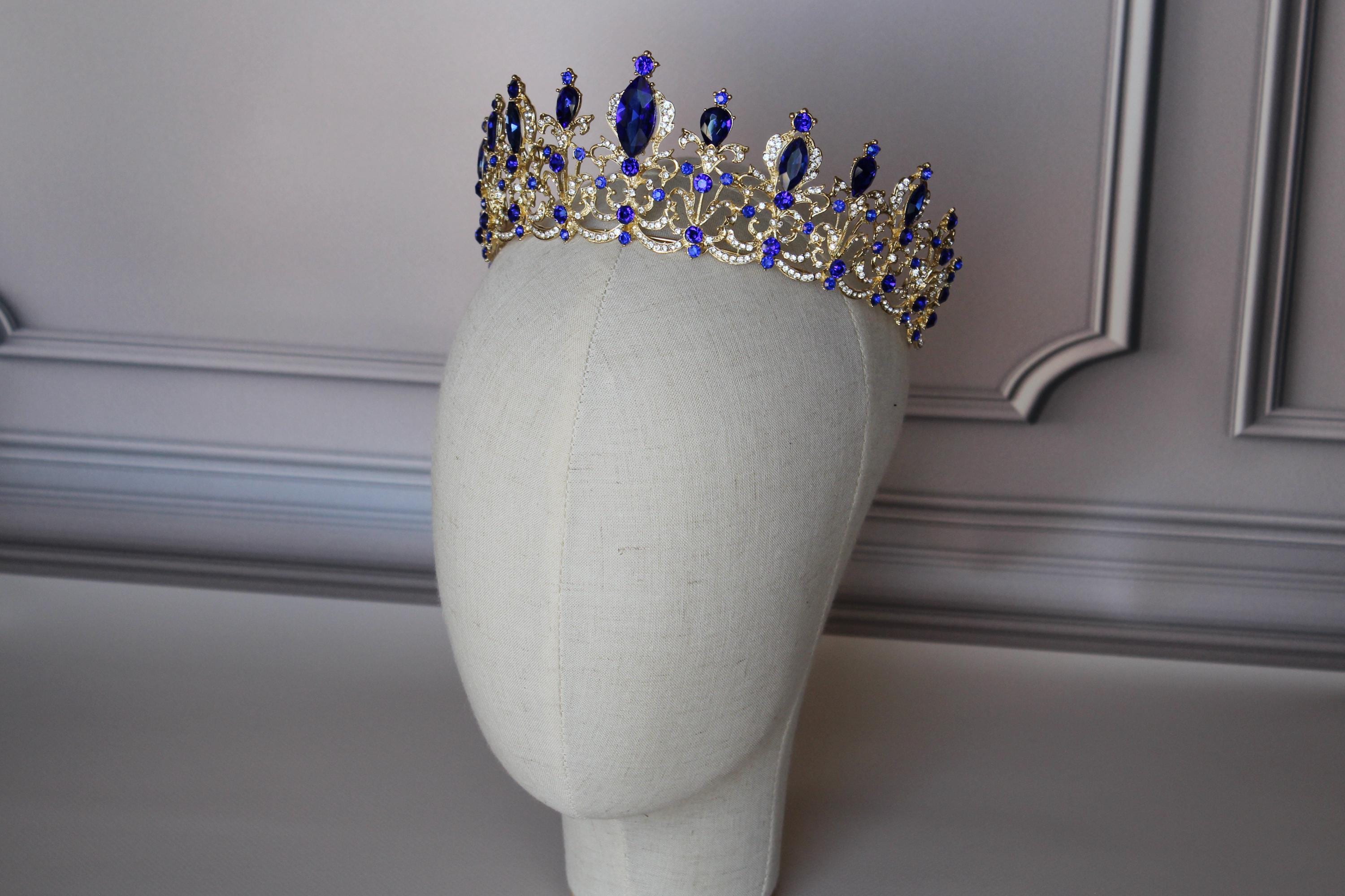 Royal blue sapphire tiara