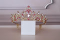 Pink Gold Rosalie Tiara