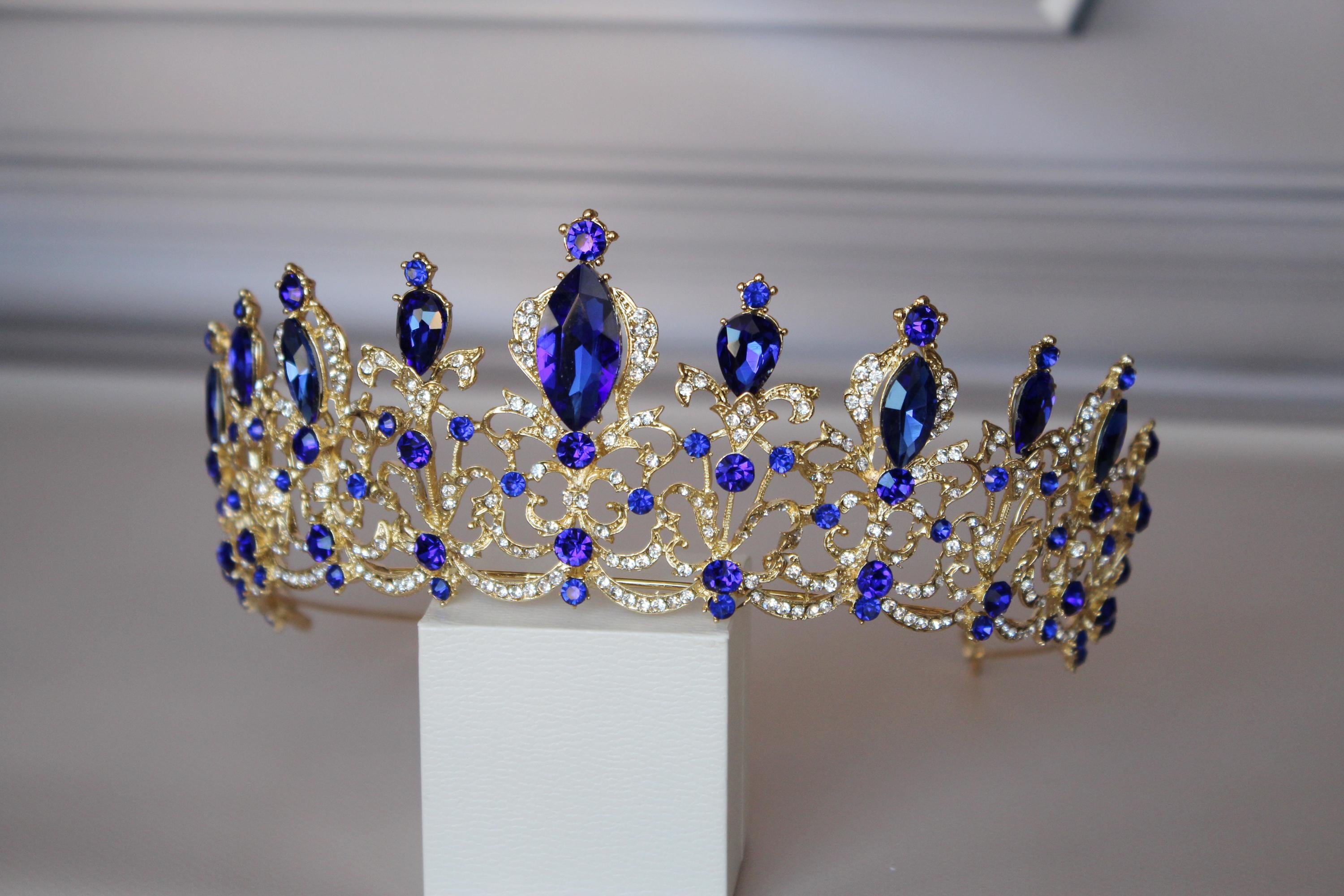 Royal blue sapphire tiara