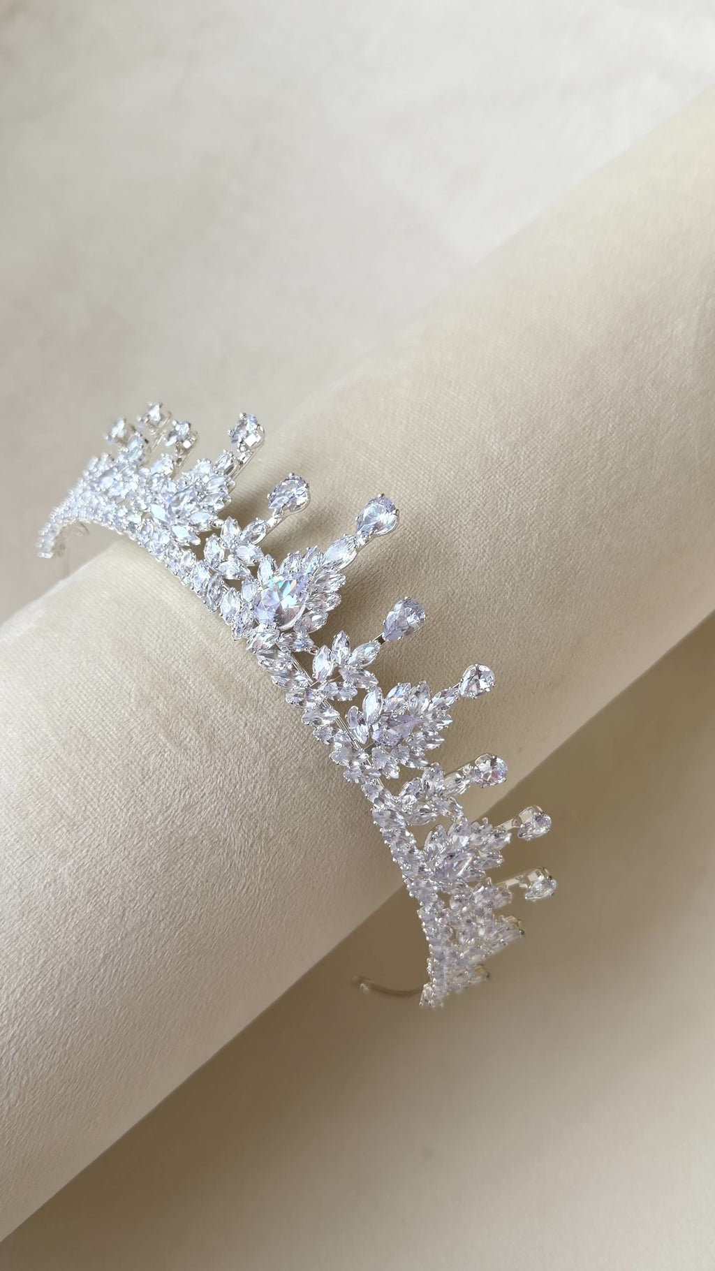 Luxury Zircon Wedding Tiara